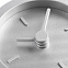 Часы настольные Bronco Sparky, серебристые с логотипом в Москве заказать по выгодной цене в кибермаркете AvroraStore