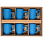 Набор кружек Good Morning c покрытием софт-тач, голубой с логотипом в Москве заказать по выгодной цене в кибермаркете AvroraStore