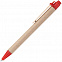 Ручка шариковая Wandy, красная с логотипом в Москве заказать по выгодной цене в кибермаркете AvroraStore