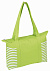 Шоппер TWIN, светло-зеленый, белый с логотипом в Москве заказать по выгодной цене в кибермаркете AvroraStore