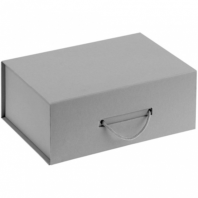 Коробка New Case, серая с логотипом в Москве заказать по выгодной цене в кибермаркете AvroraStore