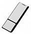 Флешка Blade, черная с белым, 8 Гб с логотипом в Москве заказать по выгодной цене в кибермаркете AvroraStore