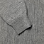 Джемпер Stitch с контрастной отделкой, серый с бордовым с логотипом в Москве заказать по выгодной цене в кибермаркете AvroraStore