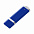 Флешка Profit, 8 Гб, синяя с логотипом в Москве заказать по выгодной цене в кибермаркете AvroraStore