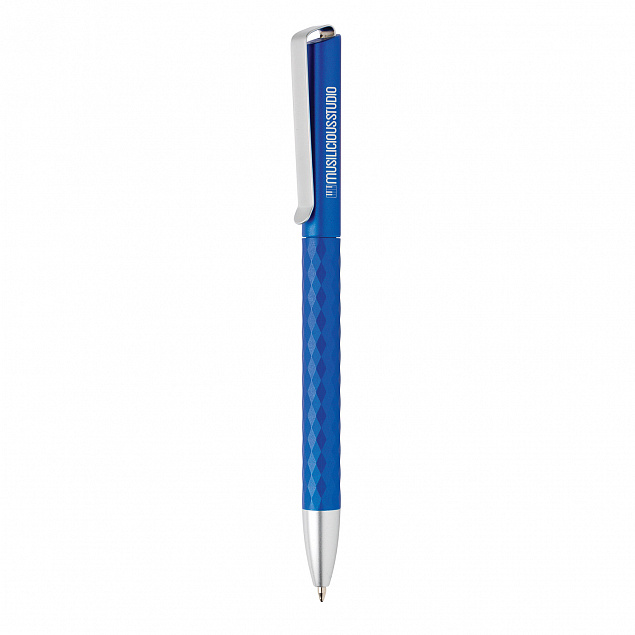 Ручка X3.1, синий с логотипом в Москве заказать по выгодной цене в кибермаркете AvroraStore