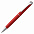 Ручка шариковая Glide, красная с логотипом в Москве заказать по выгодной цене в кибермаркете AvroraStore