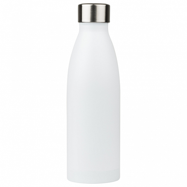Термобутылка вакуумная герметичная, Fresco, 500 ml, белая с логотипом в Москве заказать по выгодной цене в кибермаркете AvroraStore