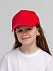 Бейсболка детская Standard Kids, красная с логотипом в Москве заказать по выгодной цене в кибермаркете AvroraStore