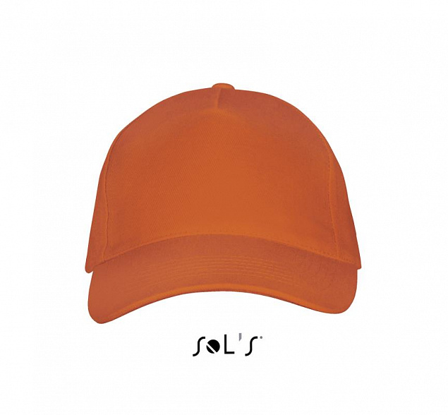 Бейсболка LONG BEACH,Оранжевый  с логотипом  заказать по выгодной цене в кибермаркете AvroraStore