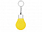 Брелок-рулетка для ключей Лампочка, желтый/серебристый с логотипом в Москве заказать по выгодной цене в кибермаркете AvroraStore