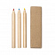 Набор DENOK из 3 карандашей с логотипом в Москве заказать по выгодной цене в кибермаркете AvroraStore