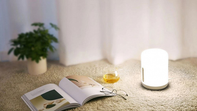 Лампа Mi Bedside Lamp 2, белая с логотипом в Москве заказать по выгодной цене в кибермаркете AvroraStore