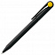 Ручка шариковая Prodir DS1 TMM Dot, черная с желтым с логотипом в Москве заказать по выгодной цене в кибермаркете AvroraStore