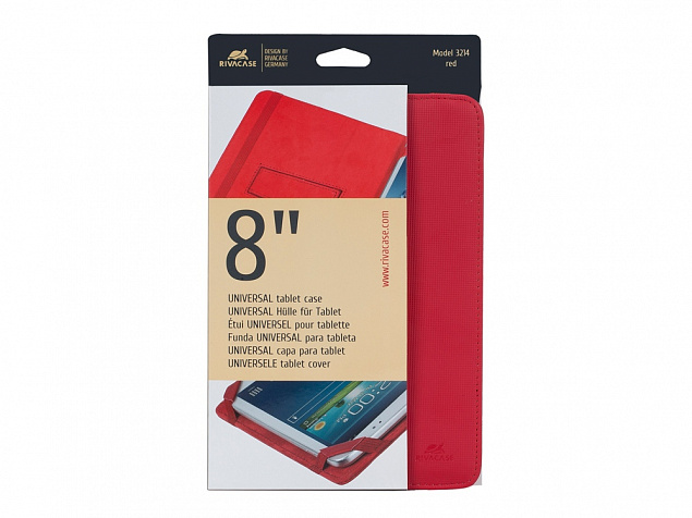 Чехол универсальный для планшета 8 с логотипом в Москве заказать по выгодной цене в кибермаркете AvroraStore