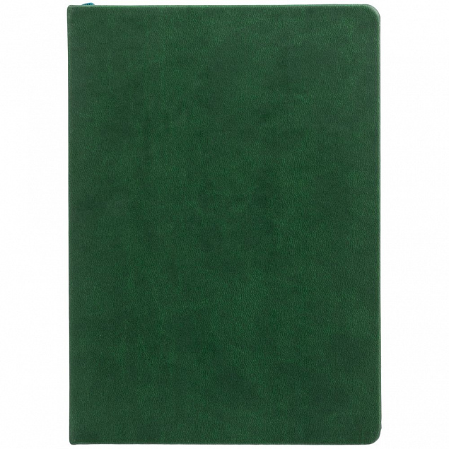 Ежедневник Romano, недатированный, зеленый с логотипом в Москве заказать по выгодной цене в кибермаркете AvroraStore