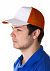 Бейсболка Unit Pro, белая с оранжевым с логотипом в Москве заказать по выгодной цене в кибермаркете AvroraStore