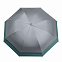 Зонт-трость Portobello Bora, серый/аква с логотипом в Москве заказать по выгодной цене в кибермаркете AvroraStore