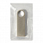 USB flash-карта SMART (8Гб), серебристая, 3,9х1,2х0,4 см, металл с логотипом в Москве заказать по выгодной цене в кибермаркете AvroraStore