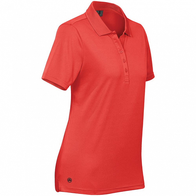 Рубашка поло женская Eclipse H2X-Dry, красная с логотипом в Москве заказать по выгодной цене в кибермаркете AvroraStore