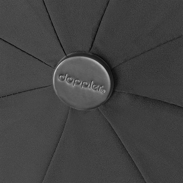 Зонт складной Carbonsteel Magic, черный с логотипом в Москве заказать по выгодной цене в кибермаркете AvroraStore