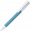 Ручка шариковая Pinokio, голубая с логотипом в Москве заказать по выгодной цене в кибермаркете AvroraStore