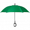 Зонт-трость Charme, зеленый с логотипом в Москве заказать по выгодной цене в кибермаркете AvroraStore