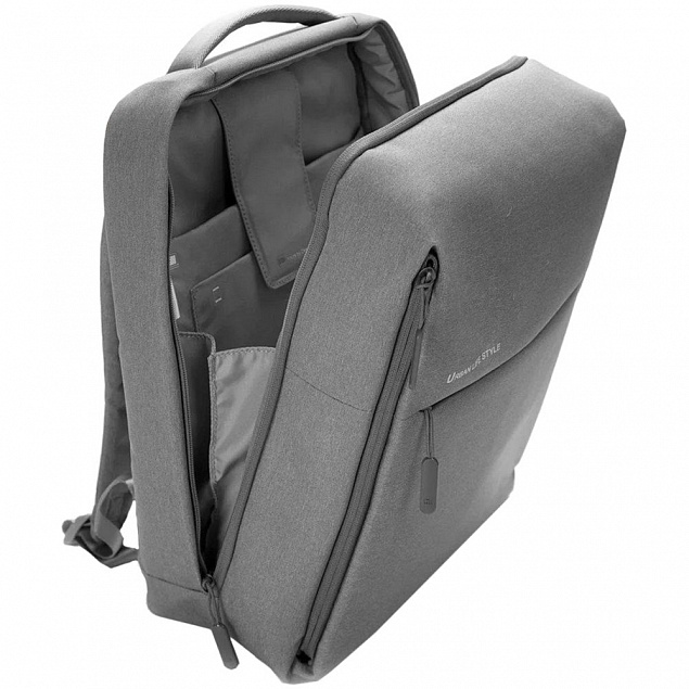 Рюкзак для ноутбука Mi City Backpack, светло-серый с логотипом в Москве заказать по выгодной цене в кибермаркете AvroraStore
