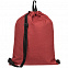 Рюкзак-мешок Melango, красный с логотипом в Москве заказать по выгодной цене в кибермаркете AvroraStore