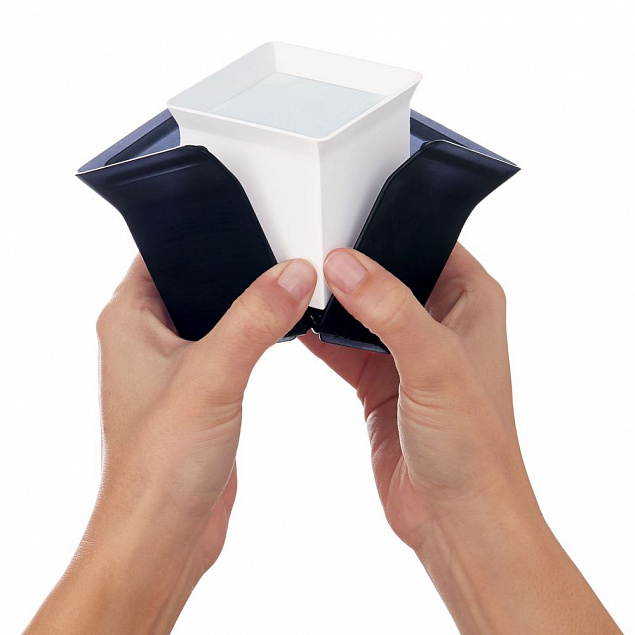 Форма для льда Cube, черная с логотипом в Москве заказать по выгодной цене в кибермаркете AvroraStore