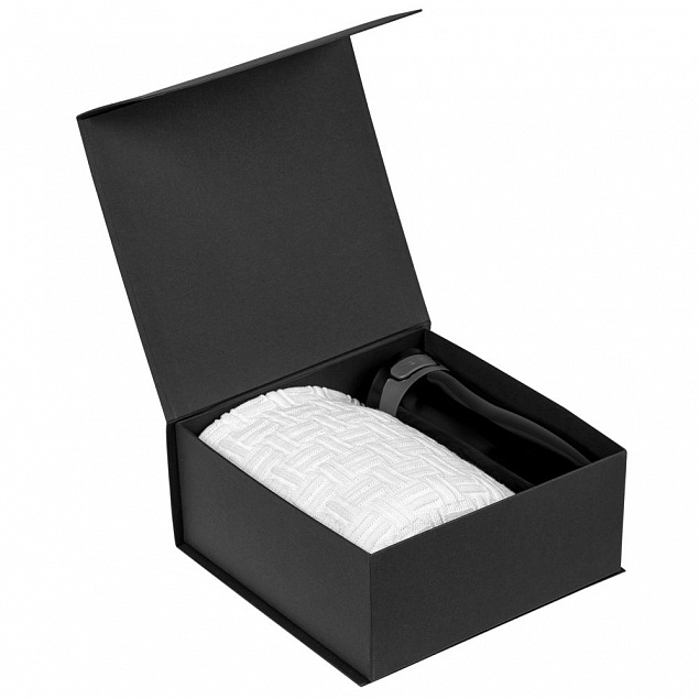 Коробка Amaze, черная с логотипом  заказать по выгодной цене в кибермаркете AvroraStore
