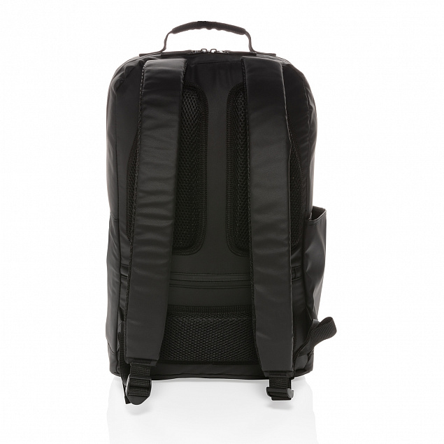 Рюкзак для ноутбука 15.6" Fashion Black (без содержания ПВХ) с логотипом в Москве заказать по выгодной цене в кибермаркете AvroraStore