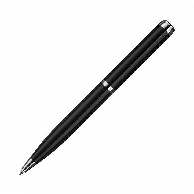 Шариковая ручка Sonata BP, черная с логотипом в Москве заказать по выгодной цене в кибермаркете AvroraStore