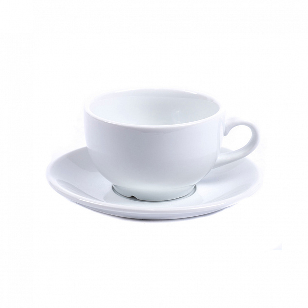 Чайная пара Oval с логотипом в Москве заказать по выгодной цене в кибермаркете AvroraStore