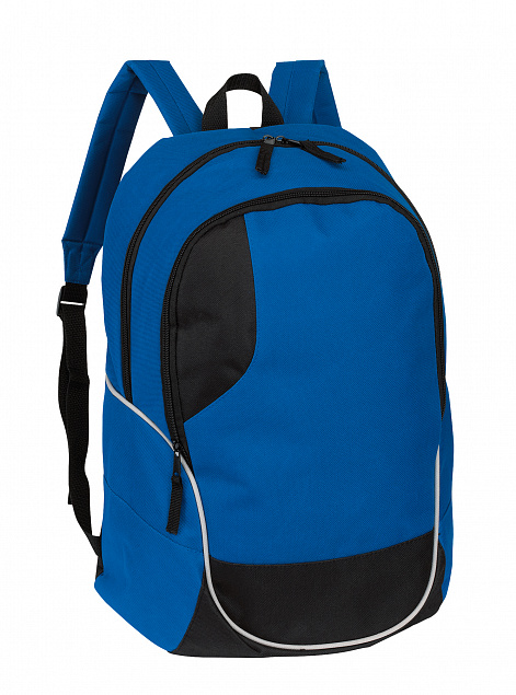 Рюкзак CURVE, черный, синий с логотипом в Москве заказать по выгодной цене в кибермаркете AvroraStore