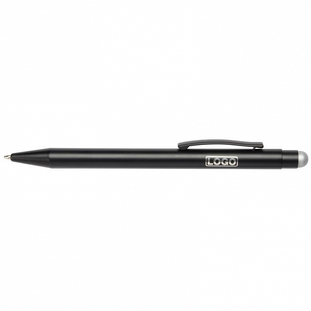 Алюминиевая шариковая ручка BLACK BEAUTY с логотипом в Москве заказать по выгодной цене в кибермаркете AvroraStore