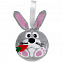 Елочный шар «Заяц с морковкой» с логотипом в Москве заказать по выгодной цене в кибермаркете AvroraStore