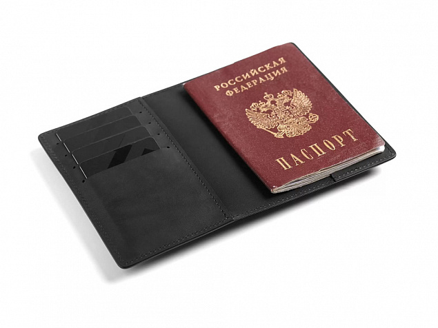 Обложка для паспорта «Нит» с логотипом в Москве заказать по выгодной цене в кибермаркете AvroraStore