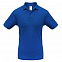 Рубашка поло Safran ярко-синяя с логотипом в Москве заказать по выгодной цене в кибермаркете AvroraStore