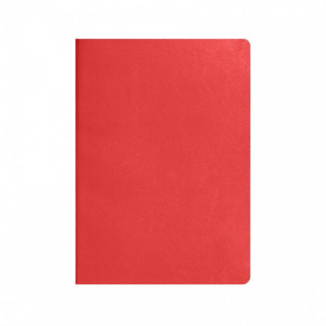 Ежедневник недатированный Tony, А5, красный, кремовый блок в клетку с логотипом в Москве заказать по выгодной цене в кибермаркете AvroraStore