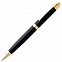 Ручка шариковая Razzo Gold, черная с логотипом в Москве заказать по выгодной цене в кибермаркете AvroraStore