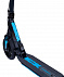 Самокат Trigger, черный с голубым с логотипом в Москве заказать по выгодной цене в кибермаркете AvroraStore