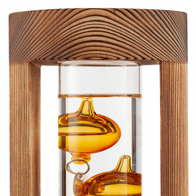 Термометр «Галилео» в деревянном корпусе с логотипом в Москве заказать по выгодной цене в кибермаркете AvroraStore