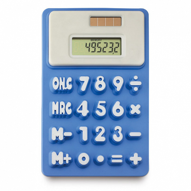Калькулятор из силикона с логотипом в Москве заказать по выгодной цене в кибермаркете AvroraStore