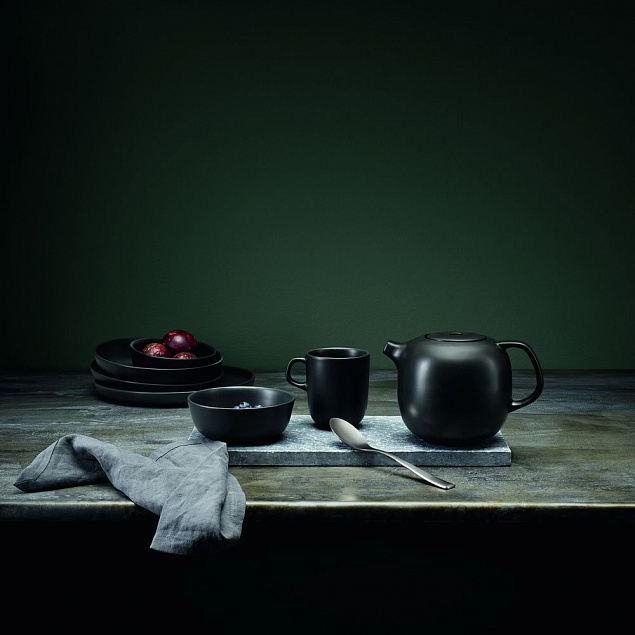 Чайник заварочный Nordic Kitchen, черный с логотипом в Москве заказать по выгодной цене в кибермаркете AvroraStore