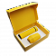 Набор Hot Box E (софт-тач) W, желтый с логотипом в Москве заказать по выгодной цене в кибермаркете AvroraStore