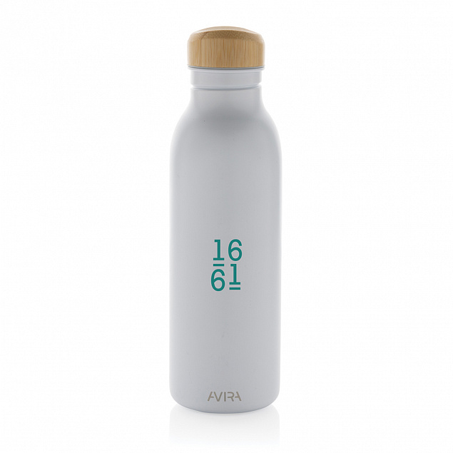 Бутылка для воды Avira Alcor из переработанной стали RCS, 600 мл с логотипом в Москве заказать по выгодной цене в кибермаркете AvroraStore