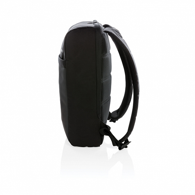 Антикражный рюкзак Swiss Peak 15"  с RFID защитой и разъемом USB, черный с логотипом в Москве заказать по выгодной цене в кибермаркете AvroraStore