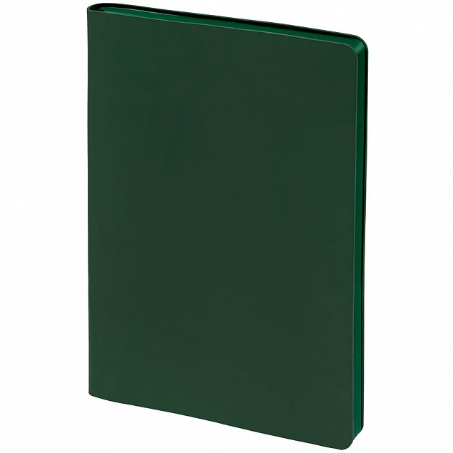 Блокнот Flex Shall, зеленый с логотипом в Москве заказать по выгодной цене в кибермаркете AvroraStore