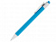 Ручка шариковая Athens черные чернила, голубой с логотипом в Москве заказать по выгодной цене в кибермаркете AvroraStore