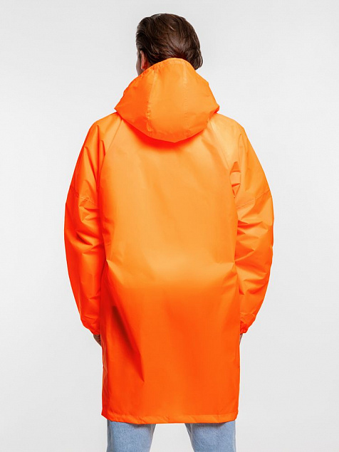 Дождевик Rainman Zip, оранжевый неон с логотипом  заказать по выгодной цене в кибермаркете AvroraStore
